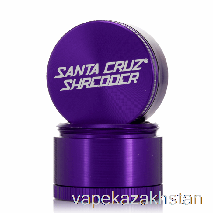 Vape Kazakhstan Santa Cruz Shredder 1.6inch Small 4-Piece Grinder Purple (40mm)